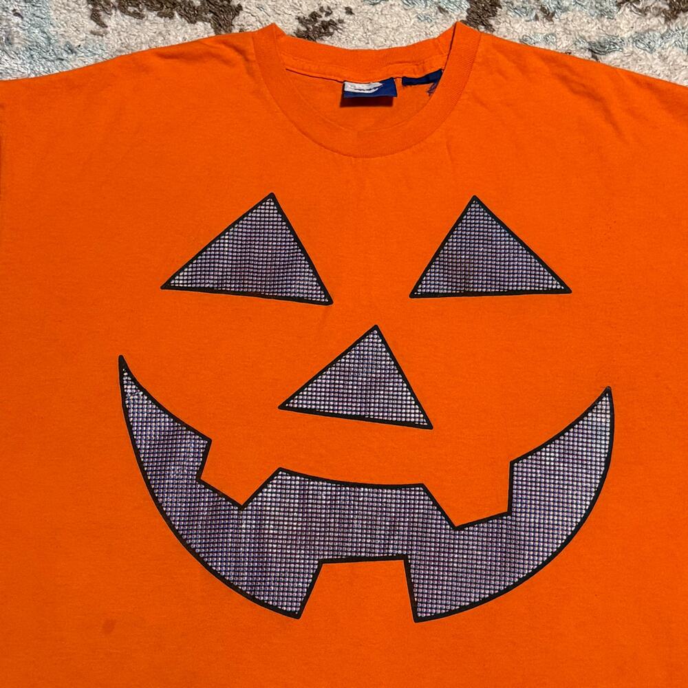 Vintage Pumpkin Face Halloween Jesse Pinkman Shirt Size XL Breaking Bad - Picture 2 of 9
